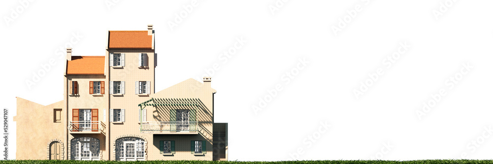 Fototapeta premium architecture concept, historic house
