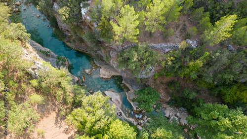 Fototapeta Naklejka Na Ścianę i Meble -  magnificent canyons with wonderful nature from the hidden paradises of antalya