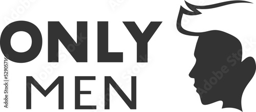 Only men message