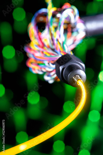 Close-up of wires photo