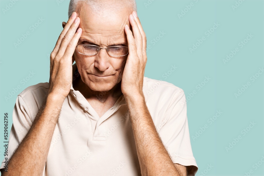 Elderly people with vertigo, dizziness, neurological disease, ear