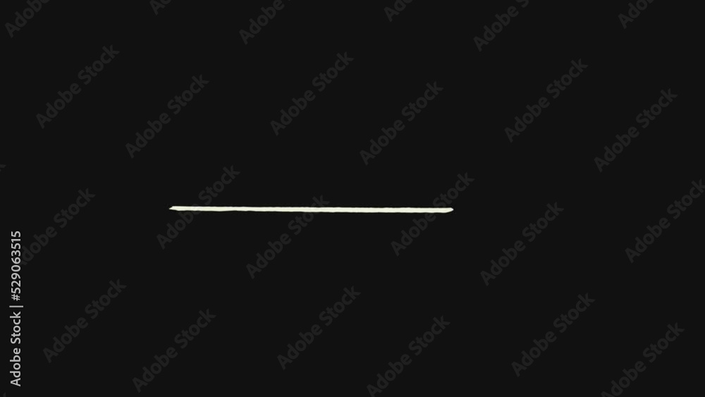 hand drawn animation simple straight white horizontal lines on black background hand drawn animation simple straight white horizontal lines on black background
