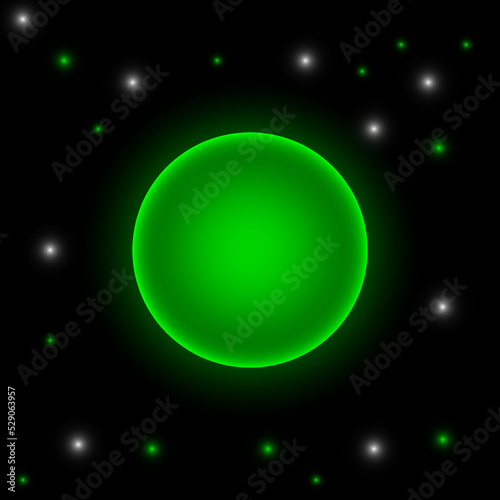 Abstract background, sky space, dust effect, on a black background.
