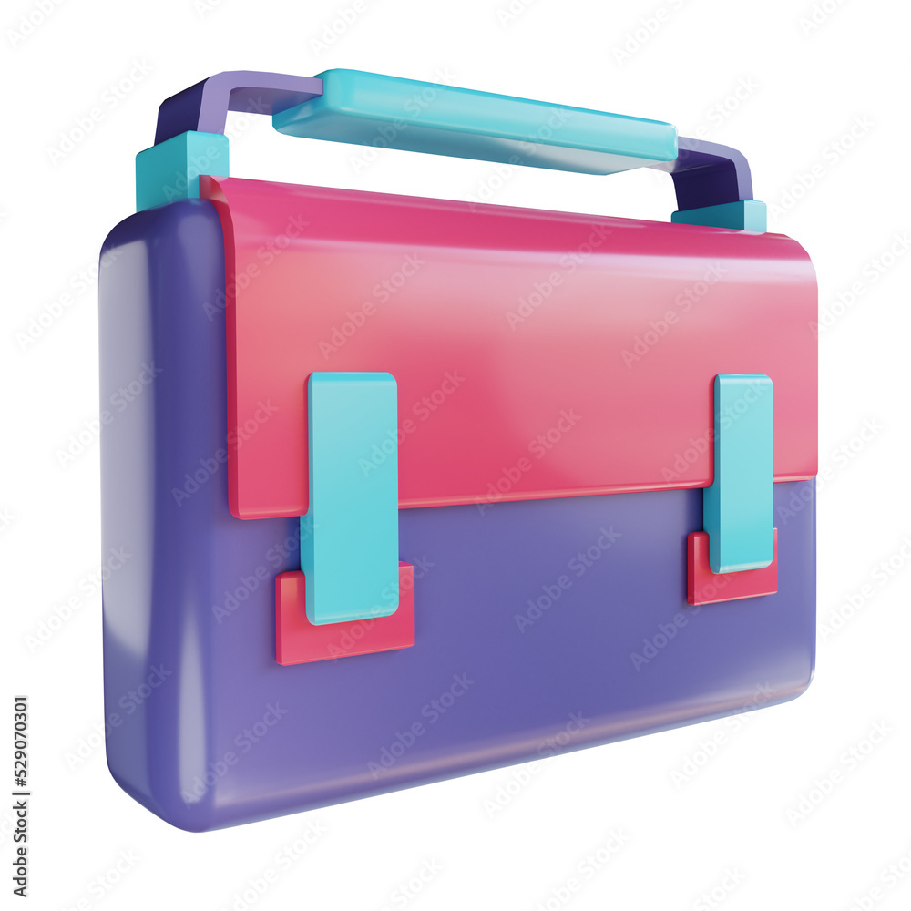 3D illustration business case suitable for business 3D illustration business case suitable for business