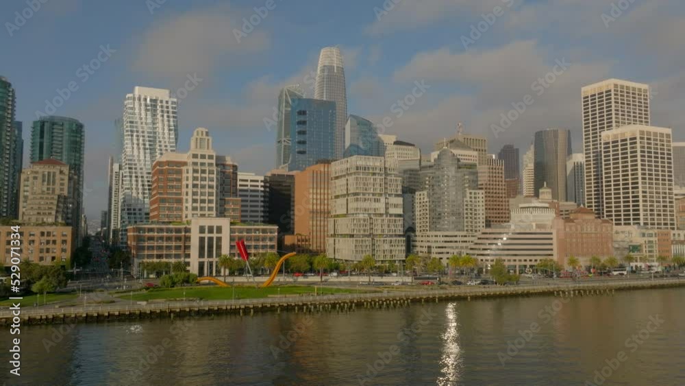 San Francisco Skyline in the Morning - Zoom Out San Francisco Skyline in the Morning - Zoom Out