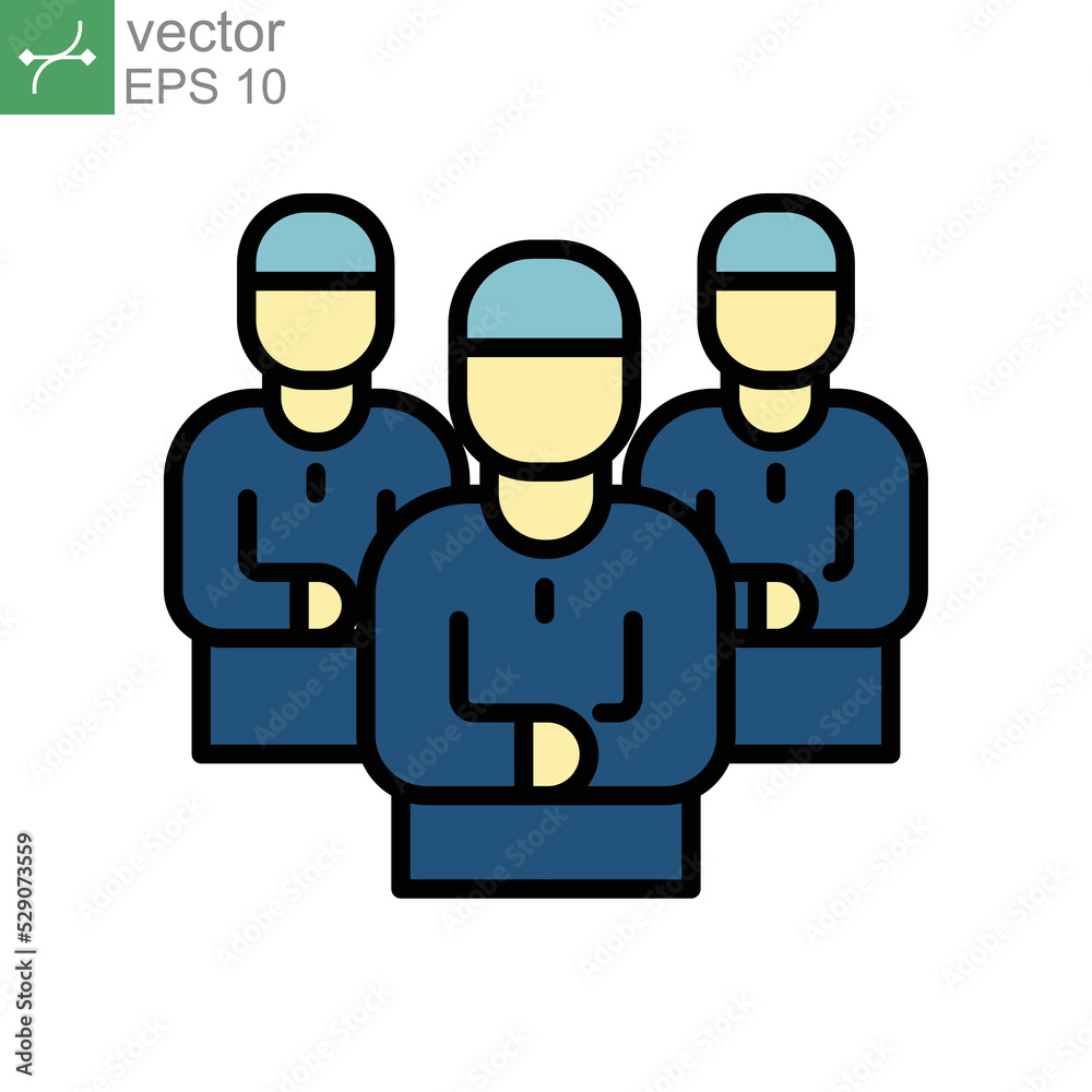Ramadan icon filled outline Islam, muslim pray prayer praying salat shalat icon standing praying Muslim prayer congregation Islamic men spiritual Vector illustration design on white background EPS 10 Ramadan icon filled outline Islam, muslim pray prayer praying salat shalat icon standing praying Muslim prayer congregation Islamic men spiritual Vector illustration design on white background EPS 10