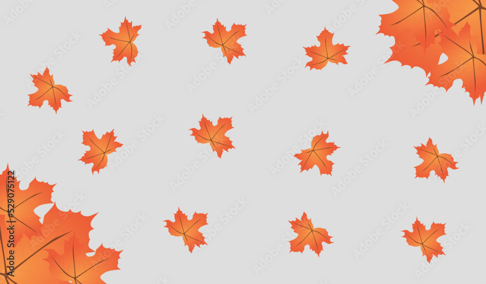Vector illustration of background autumn leaves. Perfect for presentation background, wallpaper Vector illustration of background autumn leaves. Perfect for presentation background, wallpaper