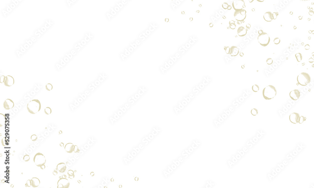 white background with brown water bubbles white background with brown water bubbles