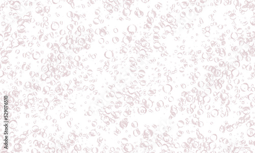 white background with purple water bubbles