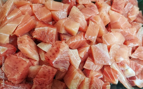slices of tuna