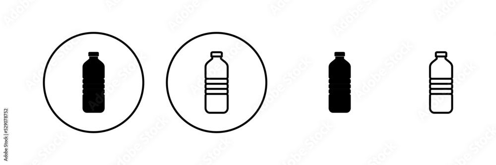 Bottle icon vector. bottle sign and symbol Bottle icon vector. bottle sign and symbol
