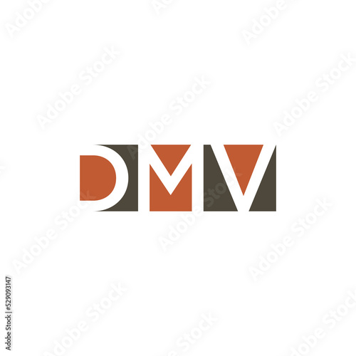 Letter DMV Logo Design Free Download Letter DMV Logo Design - GFXLoad