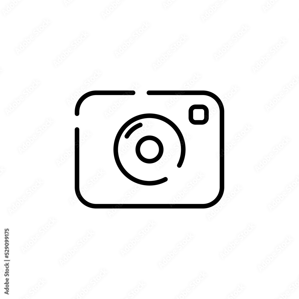 Camera, Photography, Digital, Photo Line Icon Vector Illustration Logo Template. Suitable For Many Purposes. Camera, Photography, Digital, Photo Line Icon Vector Illustration Logo Template. Suitable For Many Purposes.