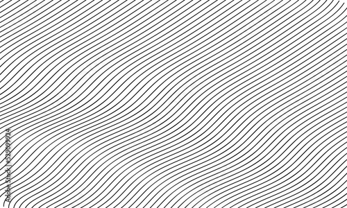 Curve wavy lines background photo