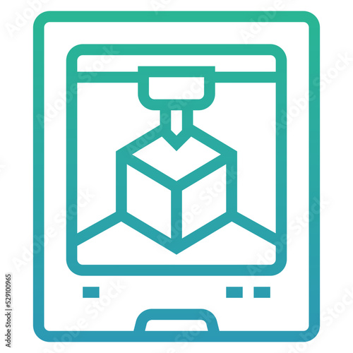 3d printing icon