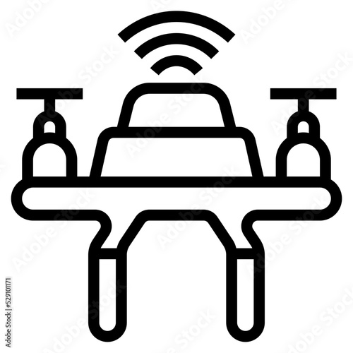 drone technology icon
