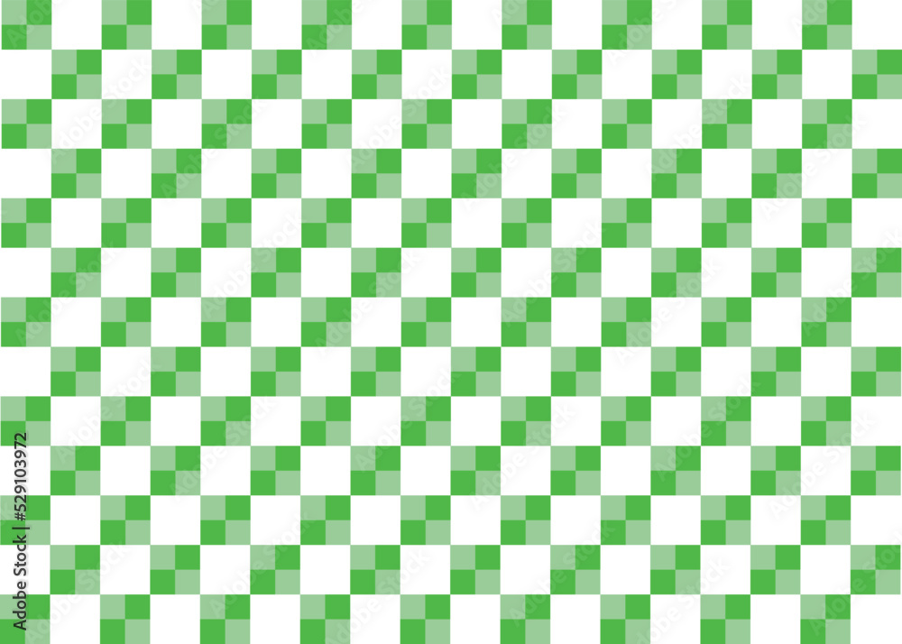 Fototapeta premium the Seamless Lattice Pattern Vector Repeating green White Abstract Square Background