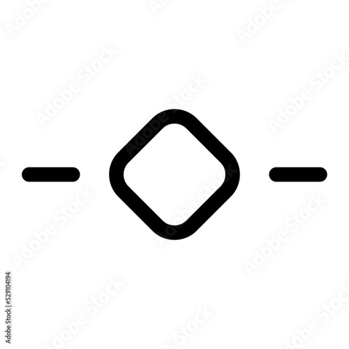 Keyframe Align Center Horizontal Icon