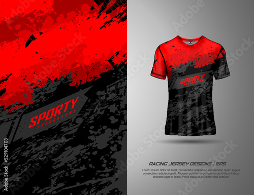 Tshirt sports grunge texture background for soccer jersey, downhill, cycling, football, gaming.