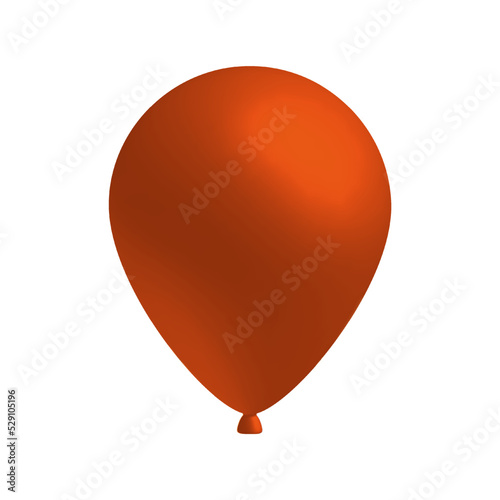 realistic balloon 3d, colorful flying helium balloons bright glossy isolated vector illustration for holiday party celebration decoration.