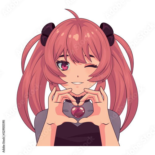 anime cute girl