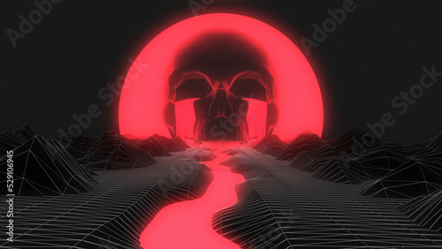 80's Retrowave, River of Blood Tears