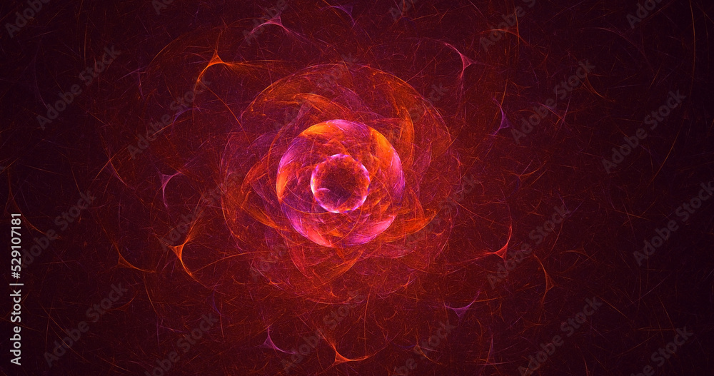 3D rendering abstract circle light background 3D rendering abstract circle light background