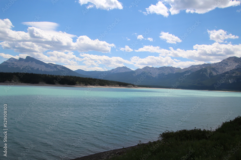 Clouds Over The Lake, Nordegg, Alberta Clouds Over The Lake, Nordegg, Alberta