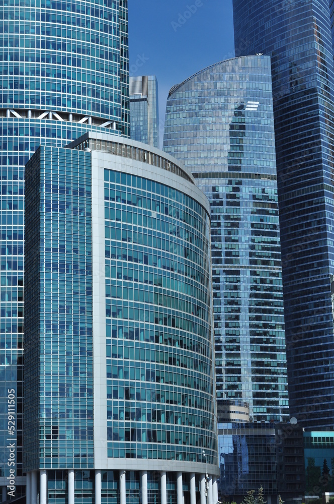 Fototapeta premium Moscow is the capital of Russia, a city of federal significance, the administrative center of the Central Federal District and the center of the Moscow Region, which does not include