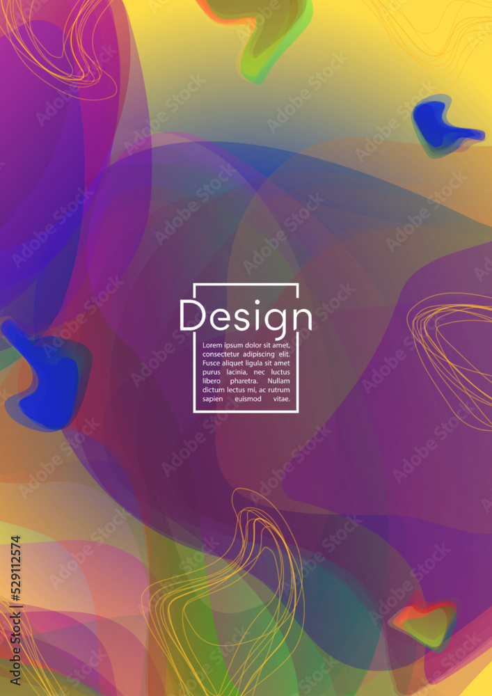 Futuristic Geometric Cover Design with Gradient and Abstract Lines, Figures for your Business. Template Fluid Rainbow Poster Design, Gradient Flow Effect for Electronic Festival. Futuristic Geometric Cover Design with Gradient and Abstract Lines, Figures for your Business. Template Fluid Rainbow Poster Design, Gradient Flow Effect for Electronic Festival.