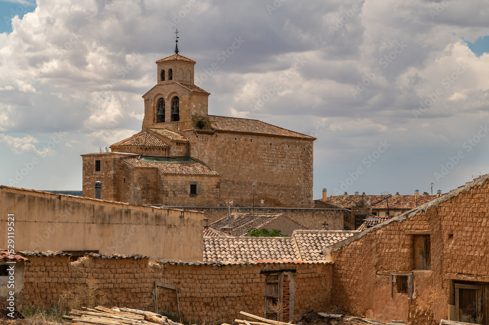 Church of Our Lady of Rivero, in San Esteban de Gormaz (Soria, Spain)