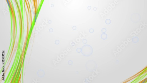abstract background with tri-color indian flag stripes. Indian flag style abstract background.