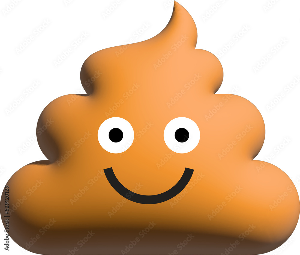 cute poop 3D emoticons cute poop 3D emoticons