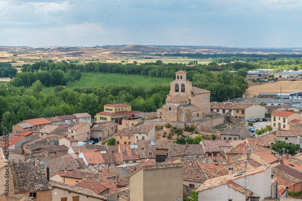 The beautiful medieval town of San Esteban de Gormaz in the province of Soria (Castilla y Leon, Spain)