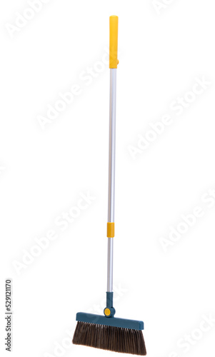 dustpan with broom isolated
