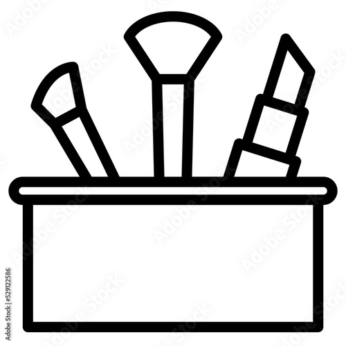 makeup tools icon