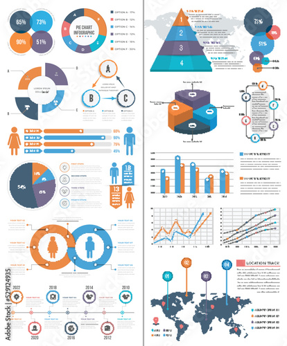 Infographic Elements Template (Bundle)