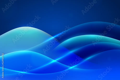 Abstract Light Flow Background