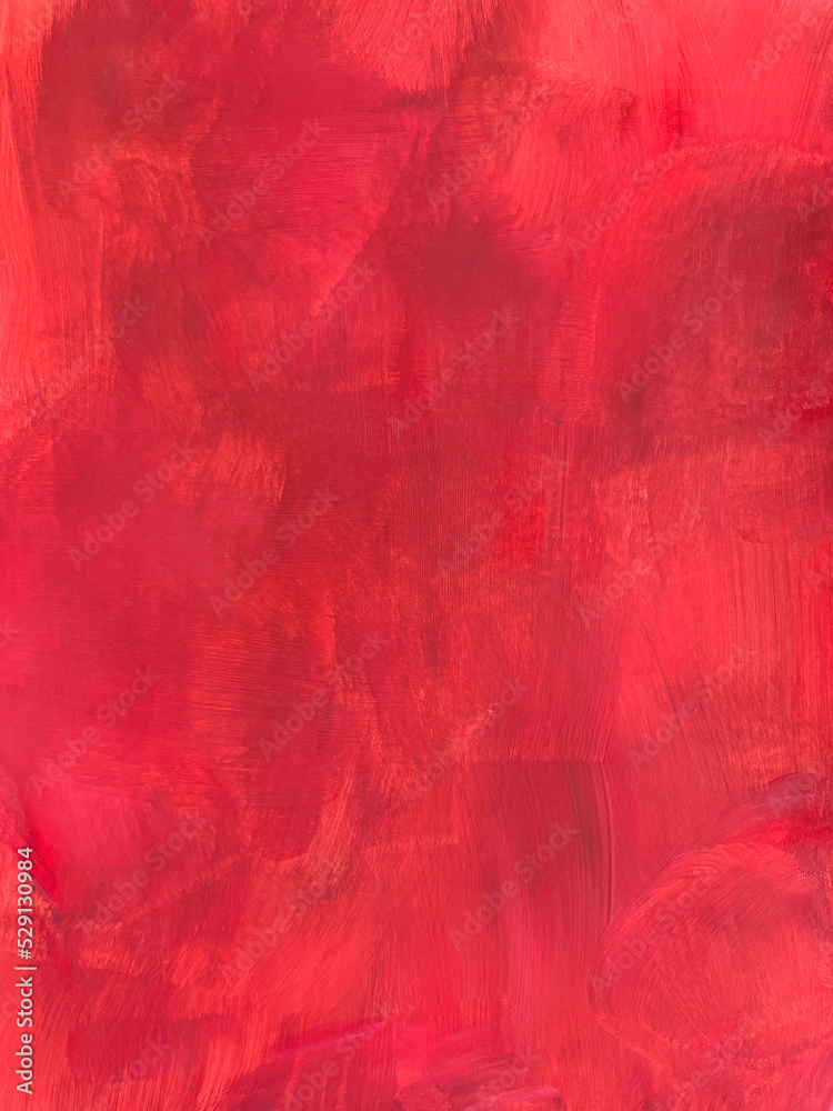 Abstract modern red texture background. Contemporary art. 