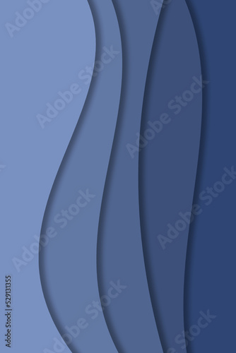 navy blue modern wavy wallpaper