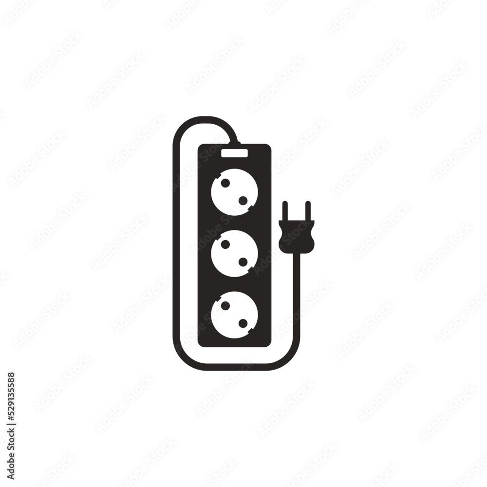 plug icon vector