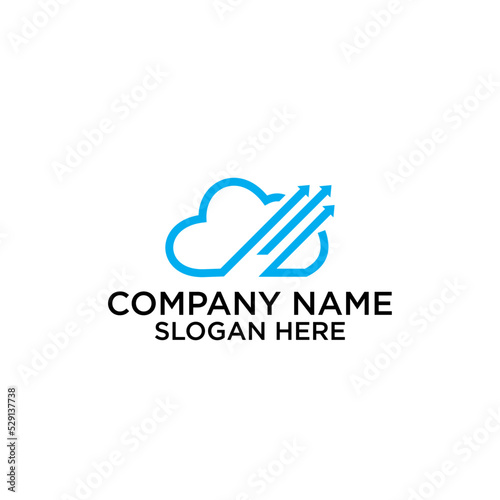 cloud logo designs template, tech logo designs concept premium 


