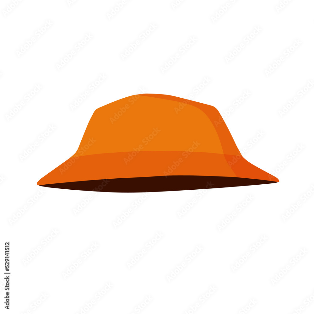 Panama hat. Summer men headdress. Accessory clothing.
