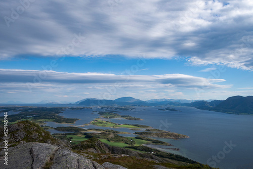 View of the Norwegian fjord © Grzegorz