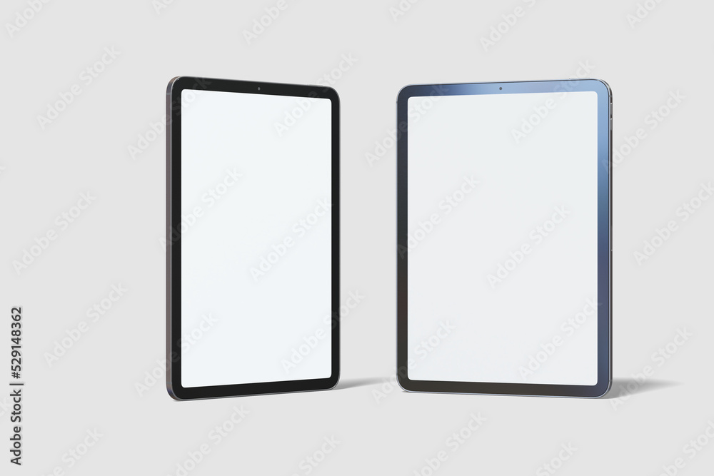 Set of tablets with screen Set of tablets with screen
