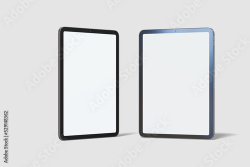 Set of tablets with screen