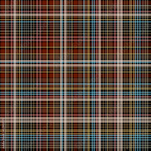 Stripe geometric multicolor plaid pattern background textile design, seamless tartan pattern