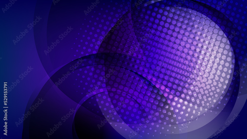 Obraz premium Abstract dark blue light and shade creative background illustration.