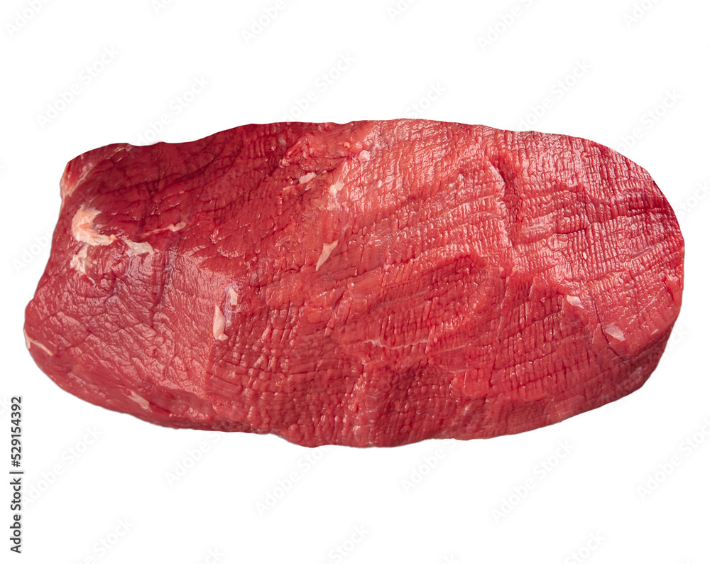 Isolated raw pulp meat