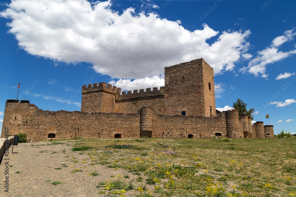 Castillo de Pedraza (siglo XIII). Segovia, Castilla y León, España.